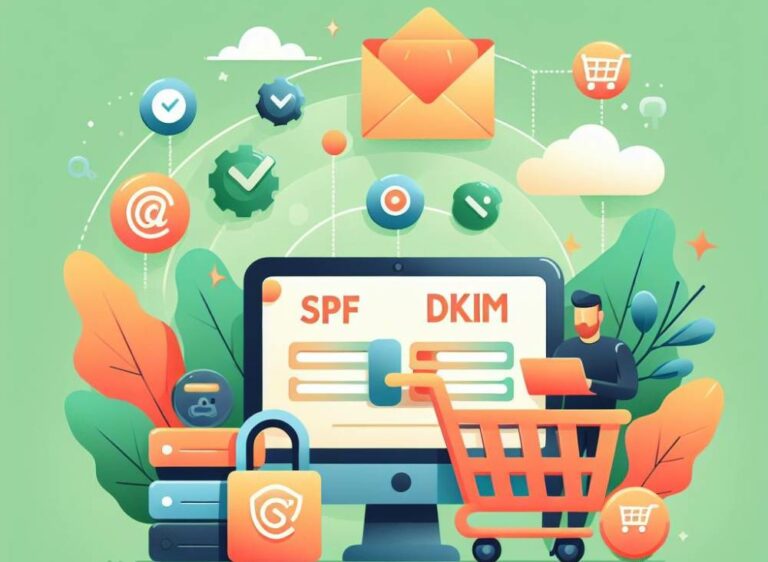 How do you set up SPF and DKIM for Shopify?